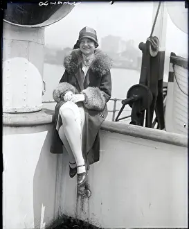 Lumber Prints: Miss Mable Highfield Prettiest On Ship