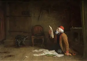 Oil Painting Prints: The Missing Deed