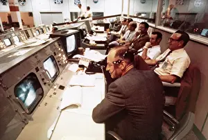 Instrument Panel Prints: Mission Operations Control Room