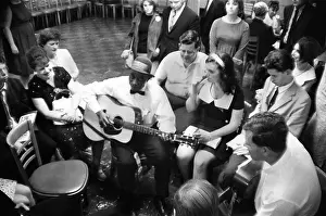 Mississippi John Hurt Jams With Doc Watson At The New York Folk Festival