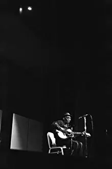 Folk Music Prints: Mississippi John Hurt At The New York Folk Festival
