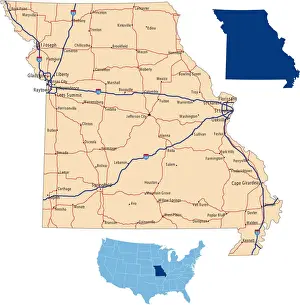 Missouri road map
