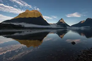 Southland Prints: Mitre Peak, Milford Sound, Fiordland National Park, South Island, New Zealand