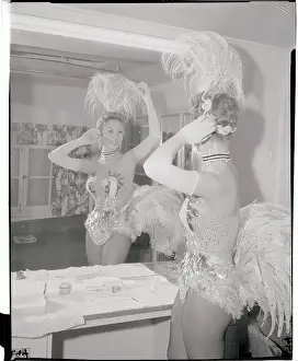 Mitzi Gaynor Fixing Hat