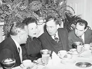 Mme. Chiang Kai-Shek And Richard Nixon