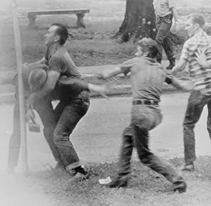 Mob Beating News Photographers