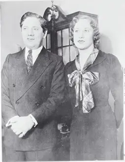 Paul Prints: Mobster John Factor with Wife
