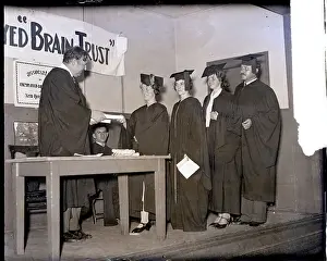 Mock College Ceremony for J.P. Morgan