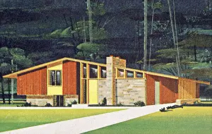 Residential Structure Prints: Mod House