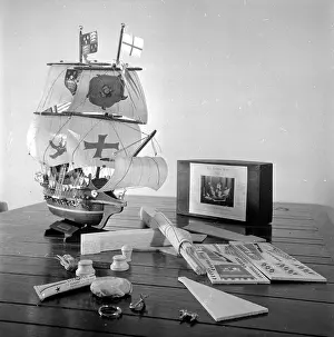 Galleon Prints: Model Boat