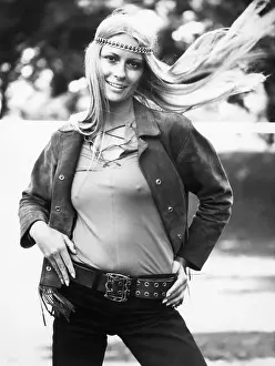 Headband Prints: Model Carol Bayer