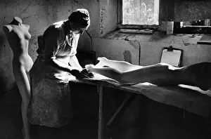 Mannequin Prints: Model Chiropodist