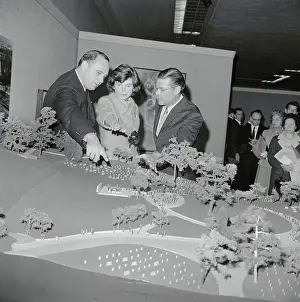 Roberts Prints: Model Layout of JFK's Tomb