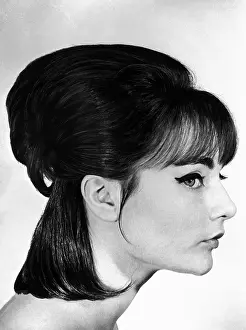 Model With Little Cleopatra Hairstyle