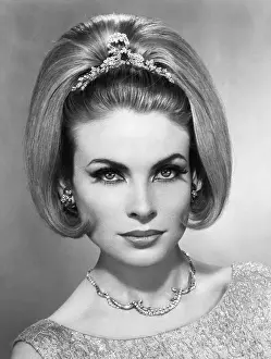 Model With Princess-like Hairstyle