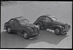Two Model Size Cars