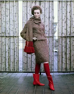 Model Wearing Bonnie Doon Fashion