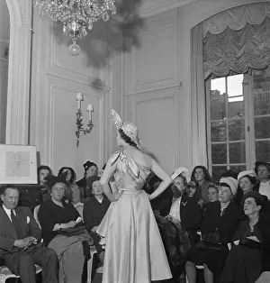 Model Wearing Christian Dior at Show