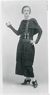 Model Wearing Paris Fashion