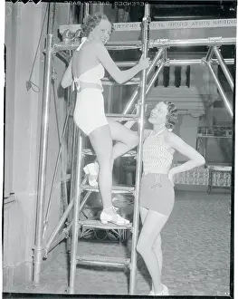 Models Modeling Bathing Suits