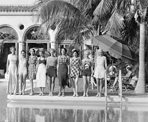 Models Modeling Summer Fashions