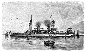 Steamboat Gallery: Modern battleship mixed system