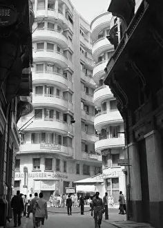 Cairo Prints: Modern Building On Sharia Boulak