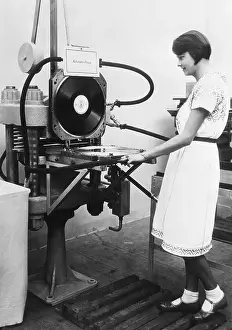 Futuristic Prints: The Modern Gramaphone Record Machine