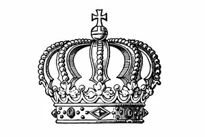 Images Dated 22nd September 2016: Modern royal crown