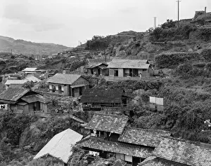 Nagasaki Prints: Modest Housing Rebuilt in Nagasaki