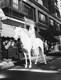 Public Relations Prints: A Modest Lady Godiva