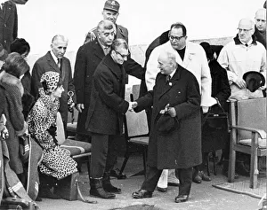 Politicians Prints: Mohammad Reza Pahlavi at 1964 Winter Olympics