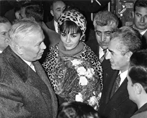 Politicians Prints: Mohammad Reza Pahlavi at Winter Olympics 1964