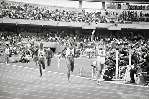 000 Meter Run Prints: Mohammed Gammoudi Wins 5000-Meter Run
