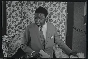 Moise Tshombe Leaving Voting Booth