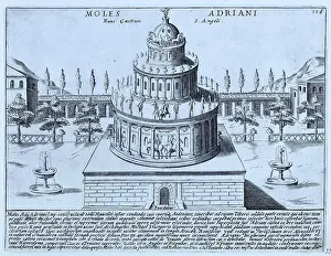 Castell Prints: Moles Adriani Nunc Castrum S. Angeli
