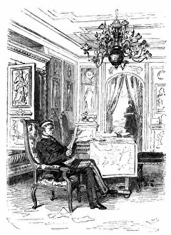 Images Dated 26th October 2017: Moltke (1800-1891) in Versailles, by Anton von Werner