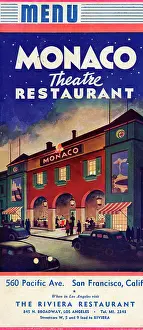 Huty19362 Prints: Monaco Theatre Restaurant