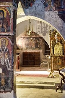 Images Dated 4th December 2012: Monastery of Agios Ioannis (St John) Lampadistis, Kalopanagiotis, Cyprus