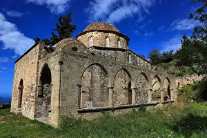 Abbey Prints: Former monastery church of Antifonitis, 12th century North Cyprus