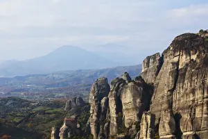Thessaly Prints: Monastery on a cliff