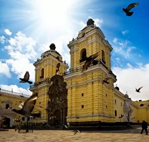 Images Dated 8th March 2016: Monastery of San Francisco (Convento de San Francisco), Lima, Peru, South America