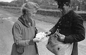 Postal Service Prints: Money For The Postman