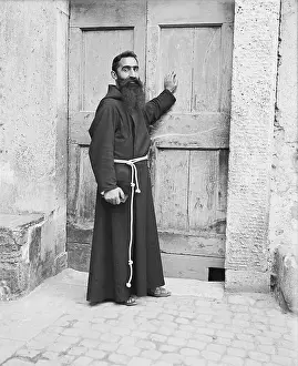 One Monk at Capuchine Church