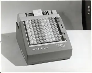 Mathematics Prints: Monroe 800 Adding Machine