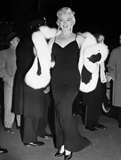 Monroe Arrives For Premiere
