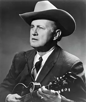 Bill Monroe Playing Mandolin