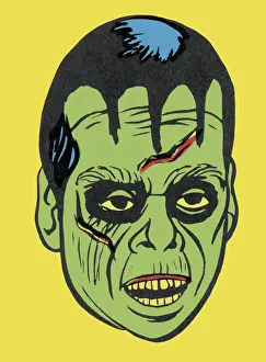 Physical Injury Prints: Monster Face