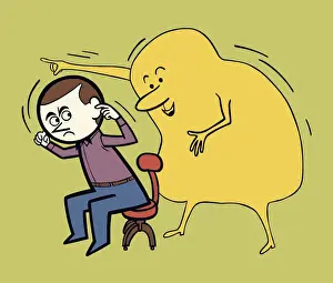 Mannerism Prints: Monster Giving Orders