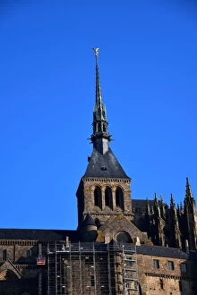 Images Dated 23rd March 2014: Mont Saint Michel abbey